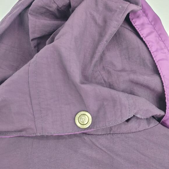 Columbia Vintage 90's Purple Bugaboo Lined Hooded Winter Coat Size M - Picture 9 of 9